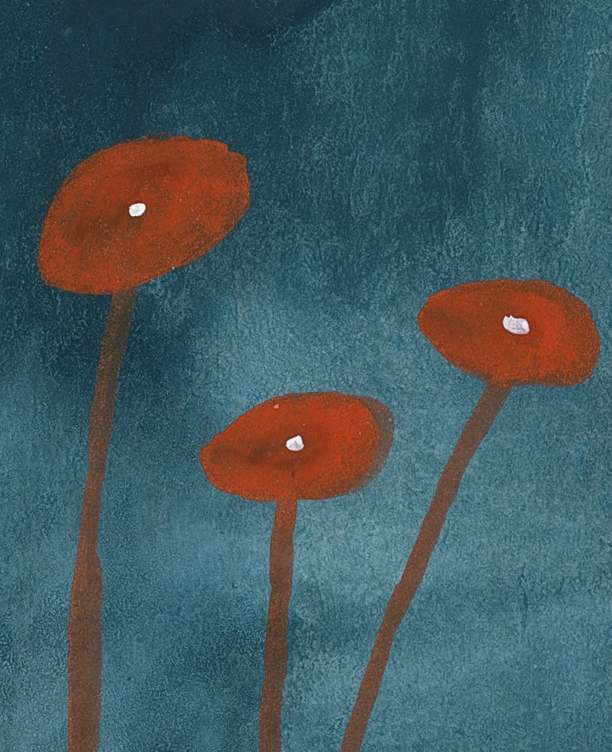 Red Flower Trio